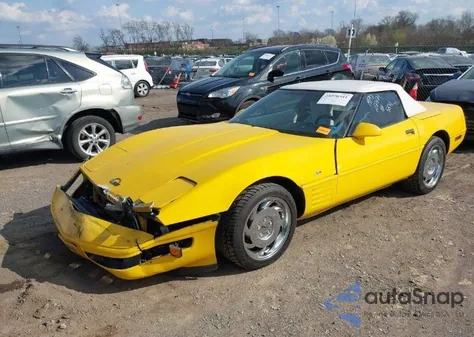 1993 Chevrolet Corvette from USA, damaged, VIN 1G1YY33P3P5105871